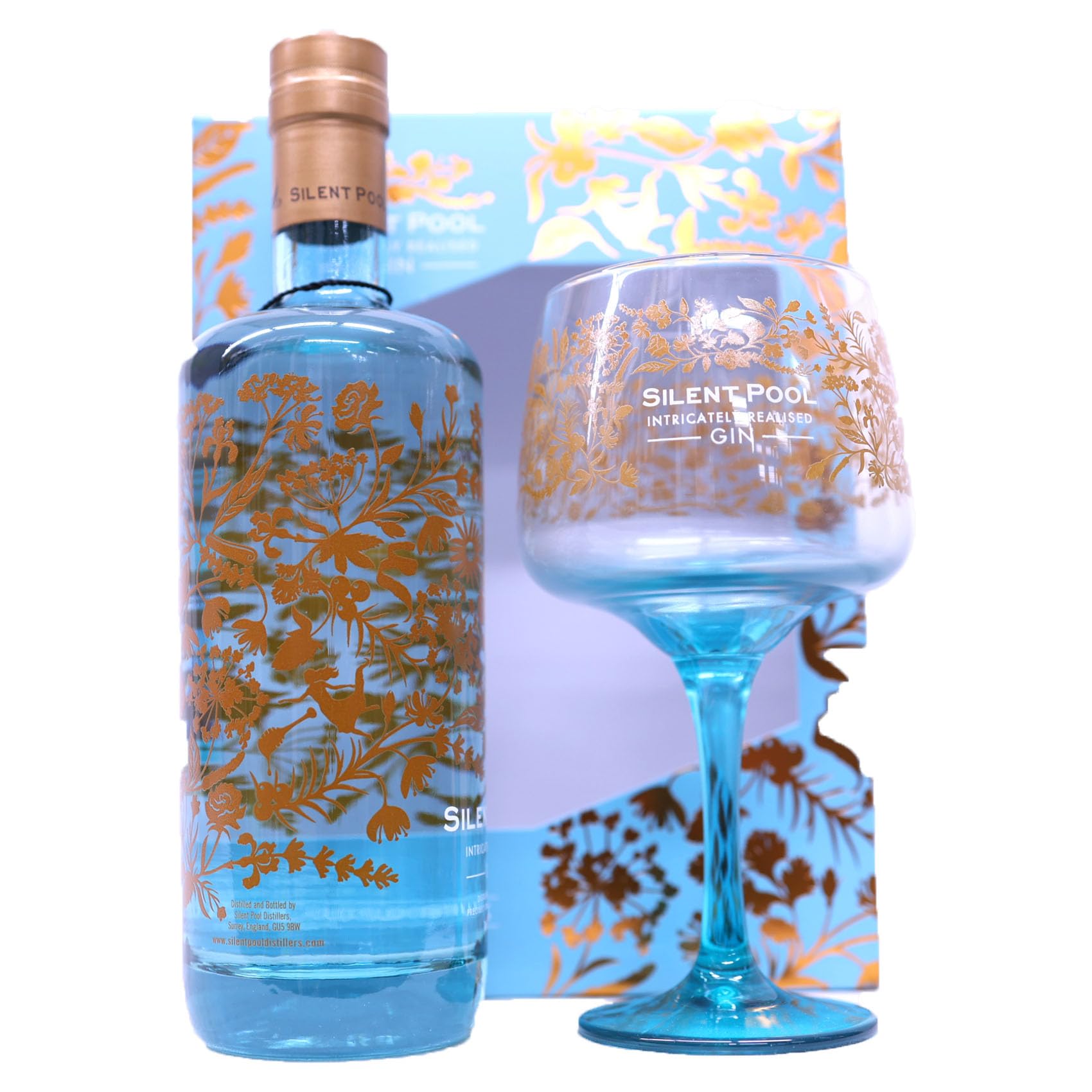 Amazon.co.jp: サイレントプールジン43度700ml コパグラス1脚